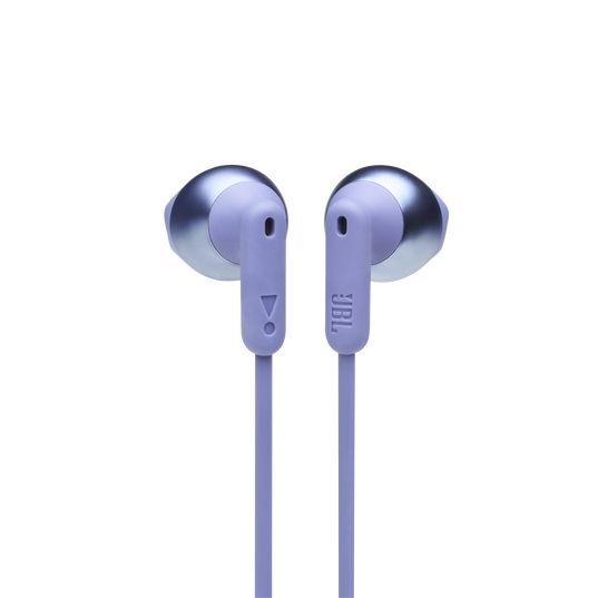 JBL Tune 215BT - Purple - Wireless Earbud headphones - Front